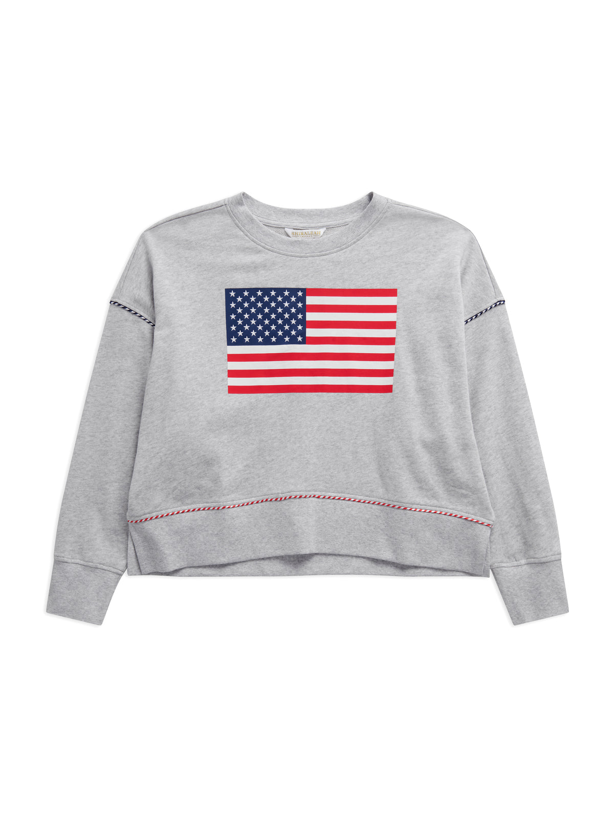 American Flag Relaxed Sweatshirt