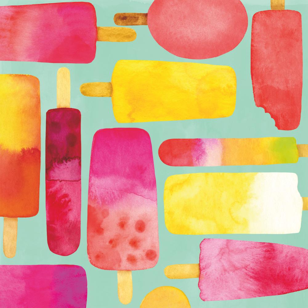 BEVERAGE NAPKINS -ICE CREAM