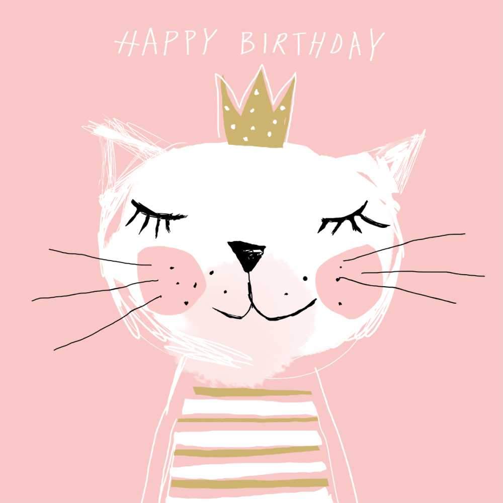 Beverage Napkin -HAPPY BIRTHDAY PRINCESS