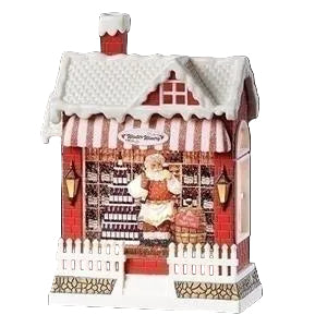 GLOBE # 10 - 10"H LIGHTED SWIRL WINE SHOP