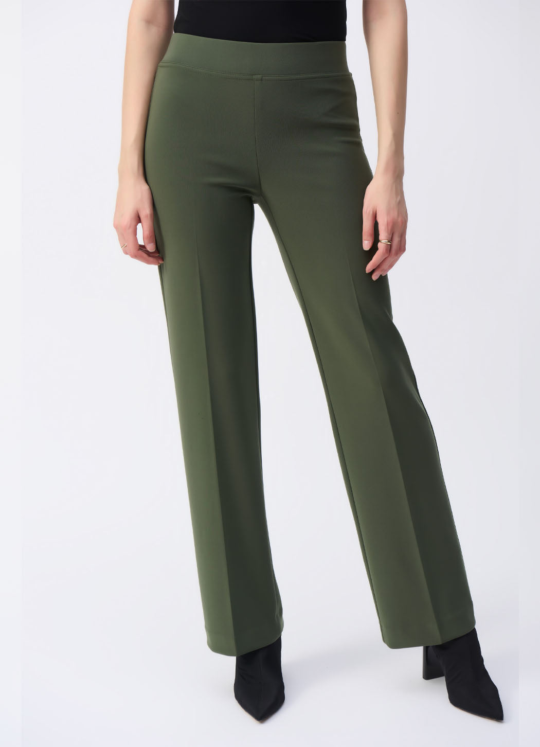 Classic Wide-Leg Pant - Avocado
