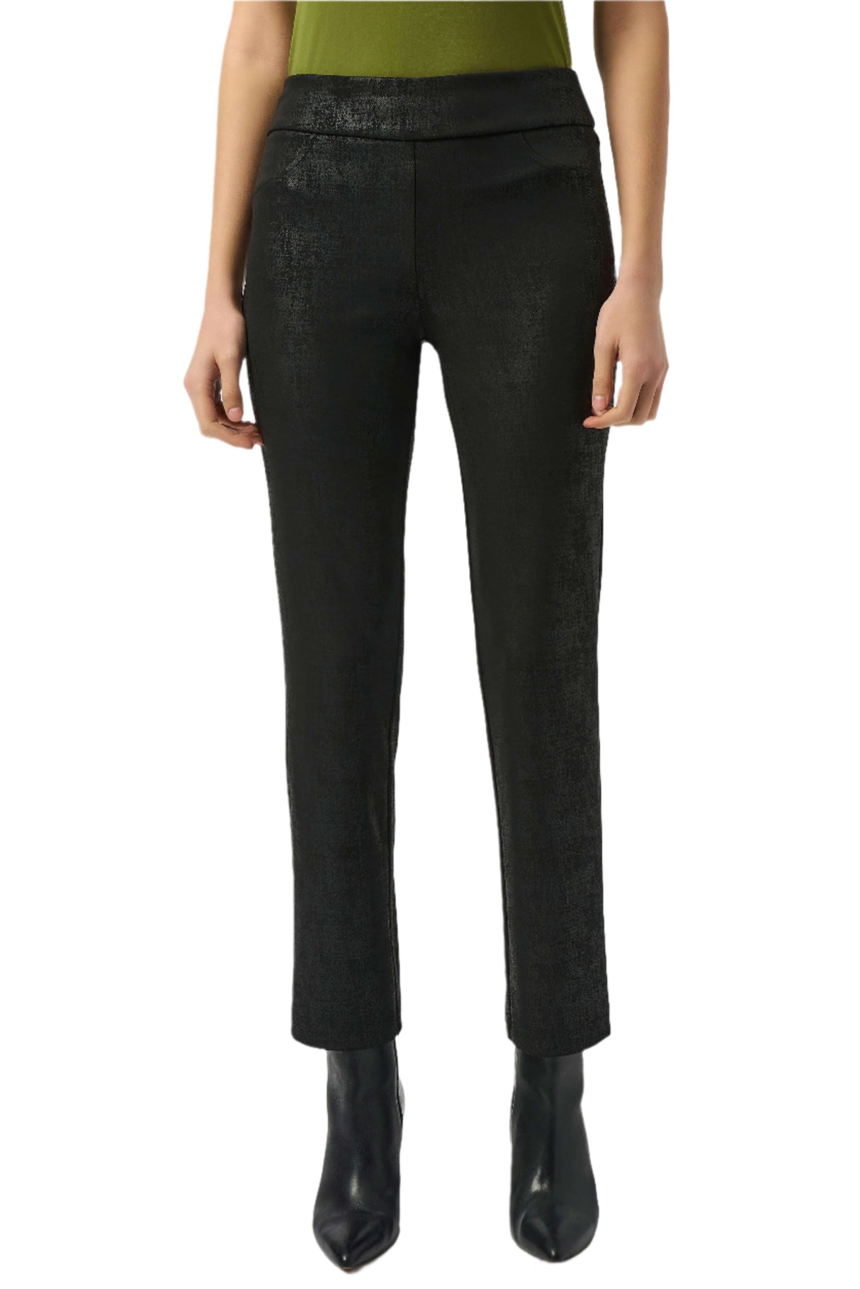 Silky Knit Straight Pull-On Pants