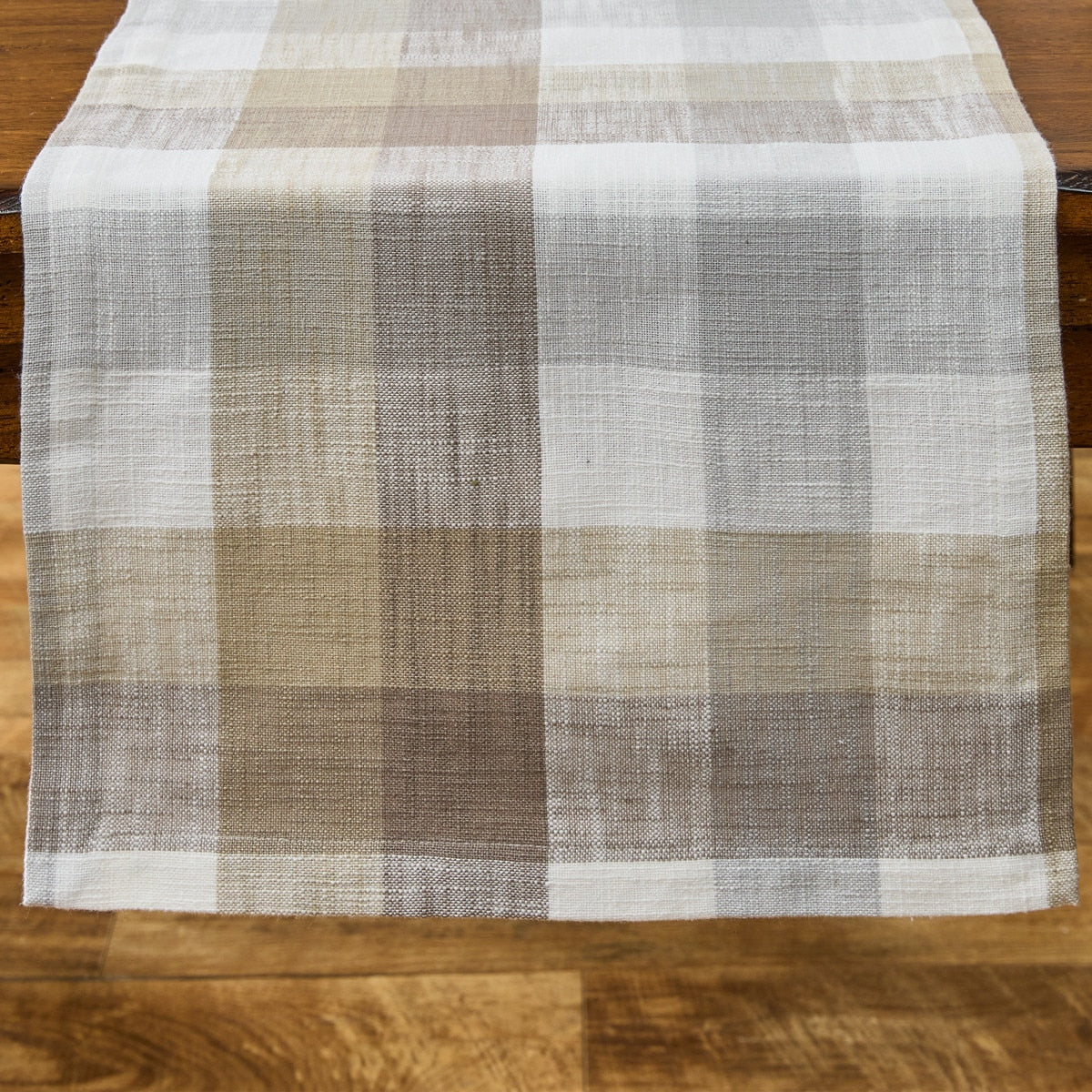 BENTLEY PLAID TABLE RUNNER - 15" X 72"