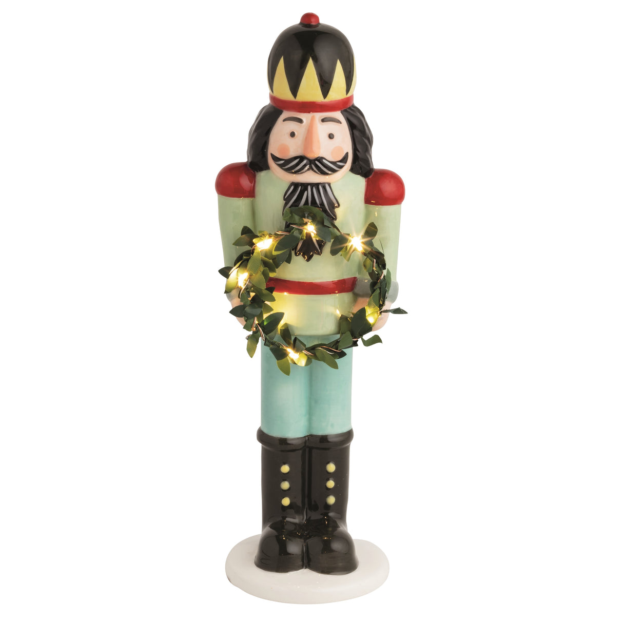 SMALL LED NUTCRACKER SITTER