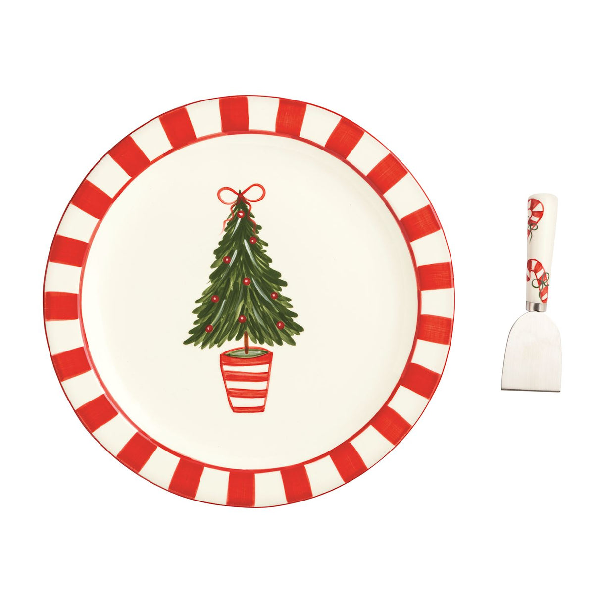 XMAS MERRY COOKIE PLATE