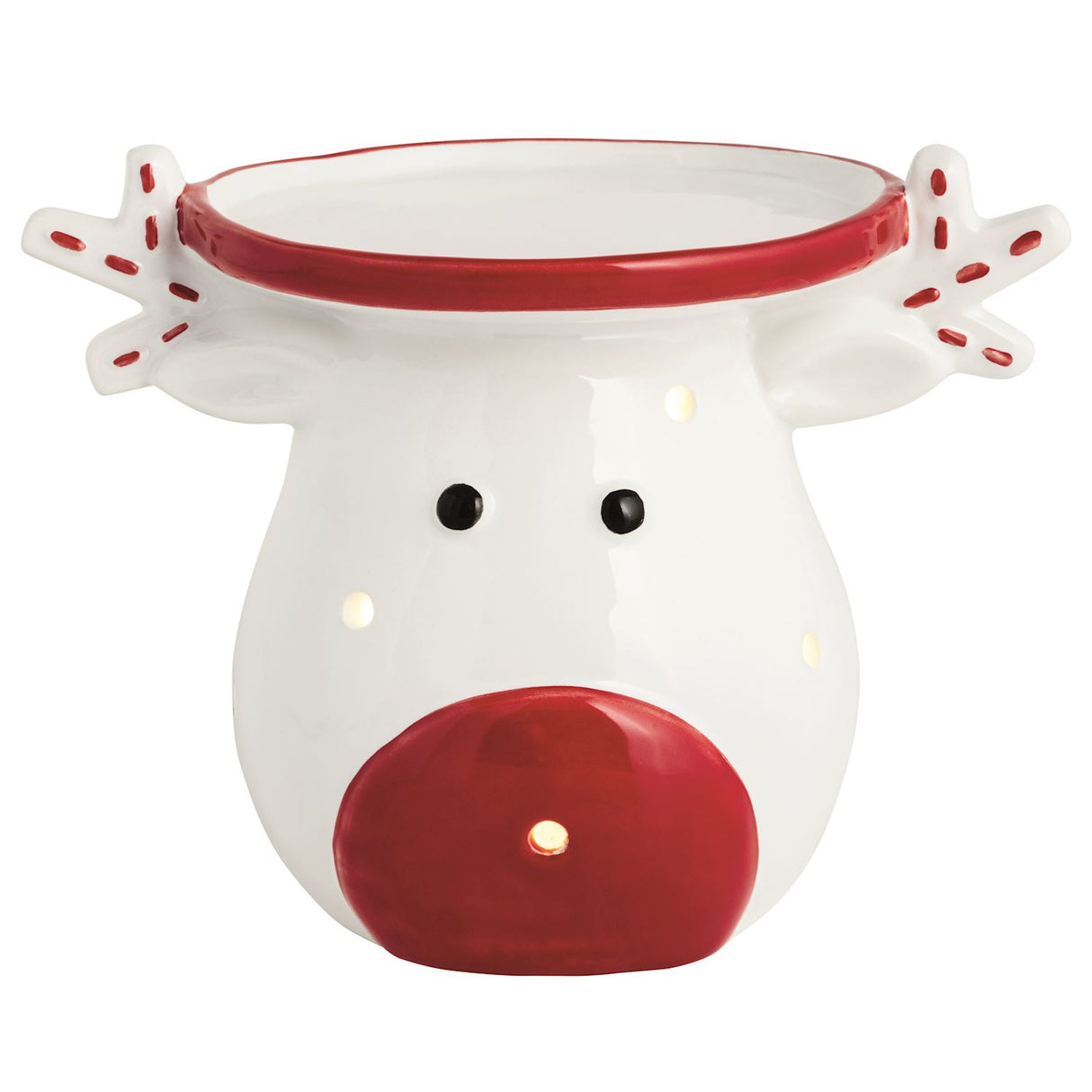 Reindeer Light-Up Pillar Holder