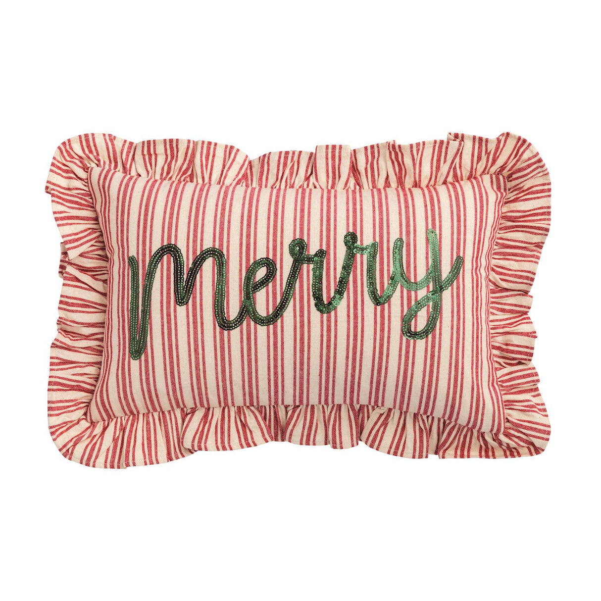 Merry Sequin Pillow