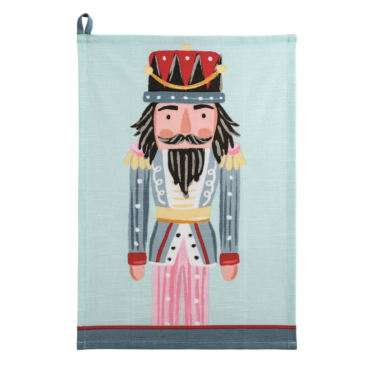 Blue Nutcracker Towel