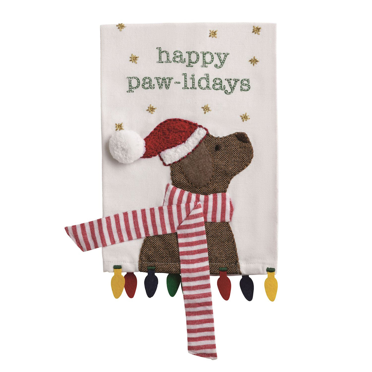 PAWLIDAY XMAS PET DANGLE TOWEL