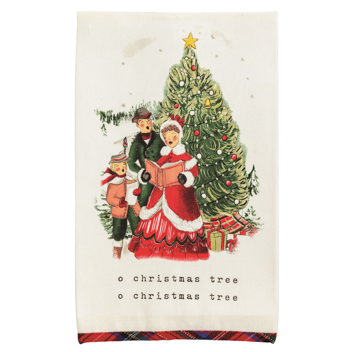 CAROLERS PRINTED TOWEL