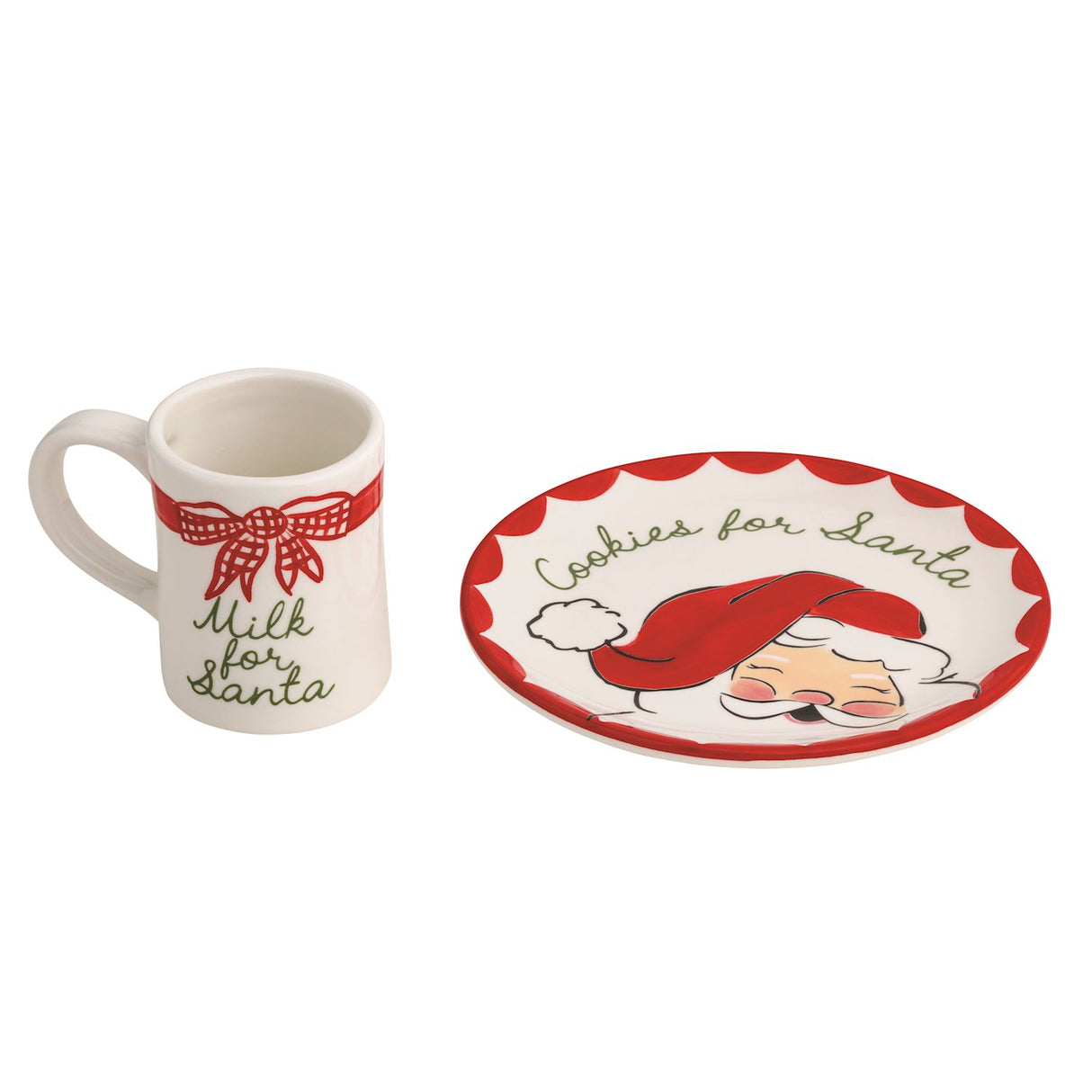 HAND PAINTED MILK FOR SANTA
