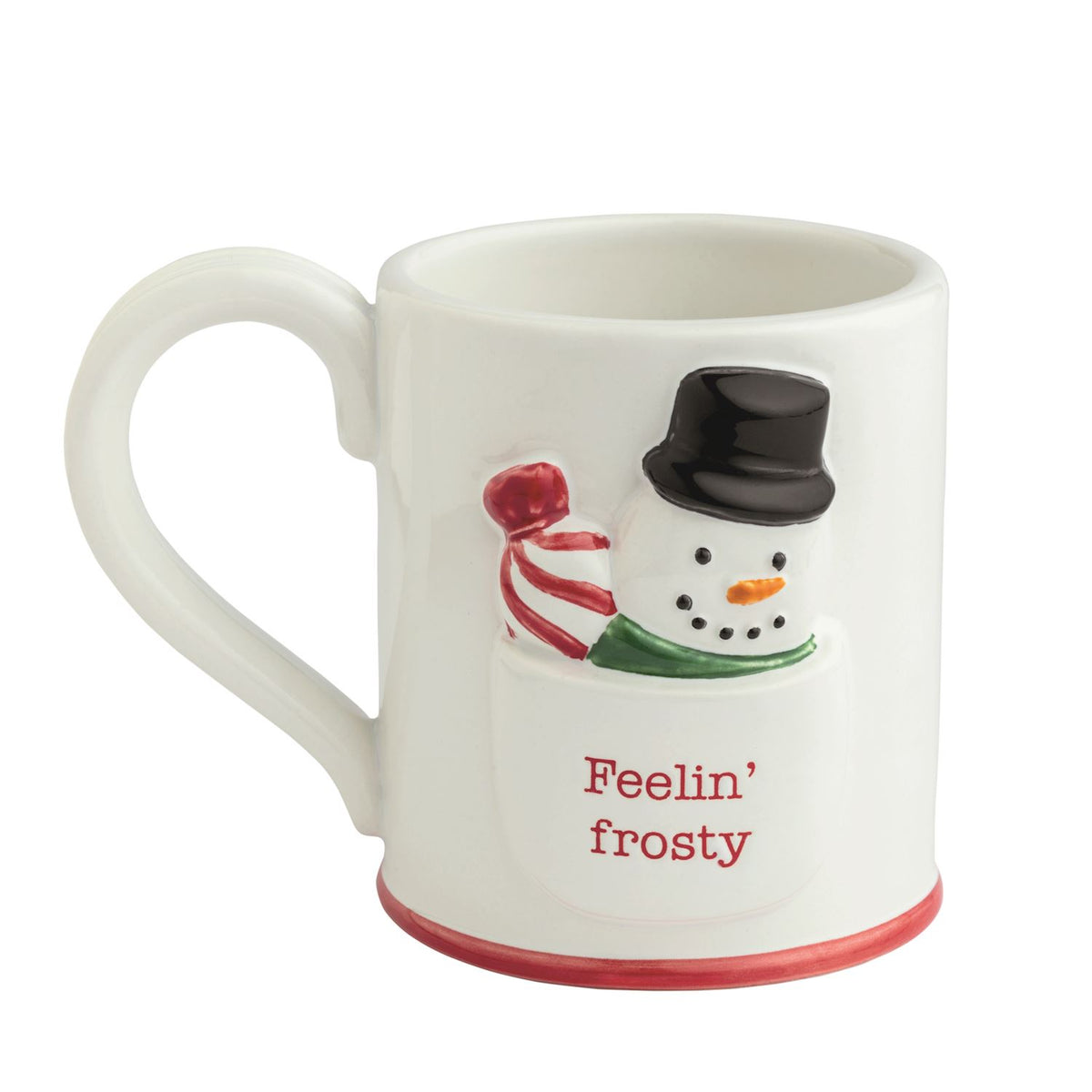 SNOWMAN CIRCA XMAS POCKET MUG