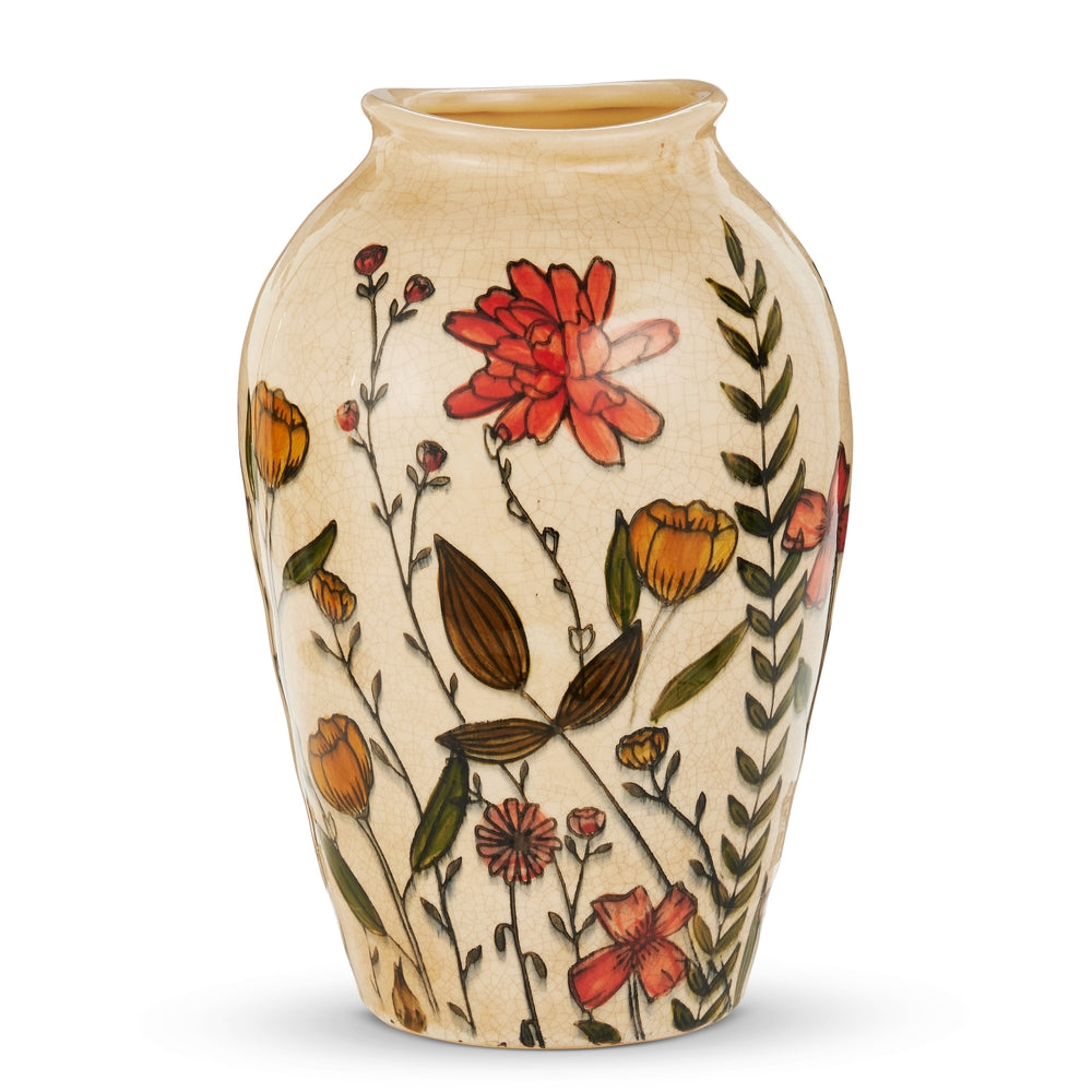 12" Floral Vase