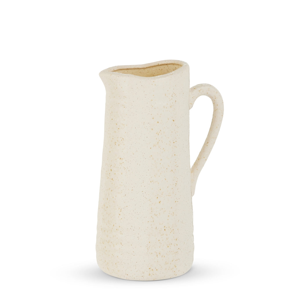 11.5" White Pitcher