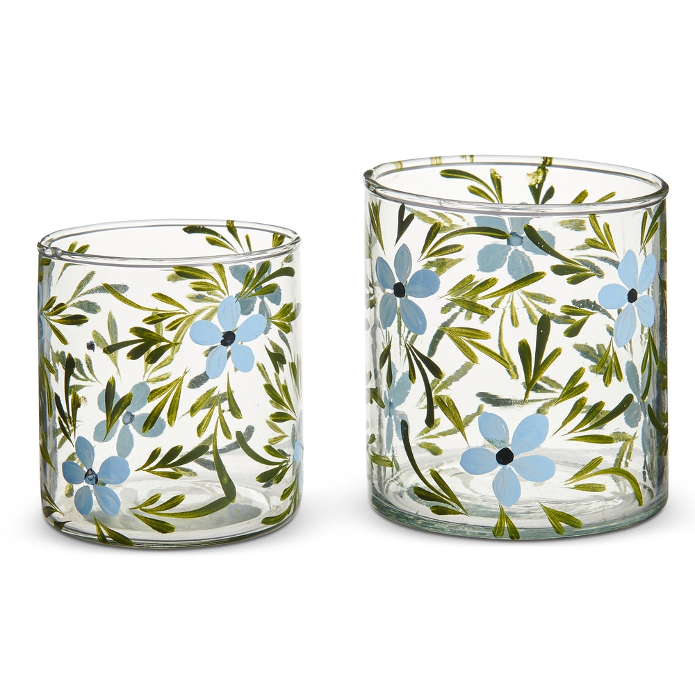 Blue Wildflower Votives