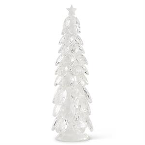 3 Crystal Tear Drop Christmas Trees w/Star