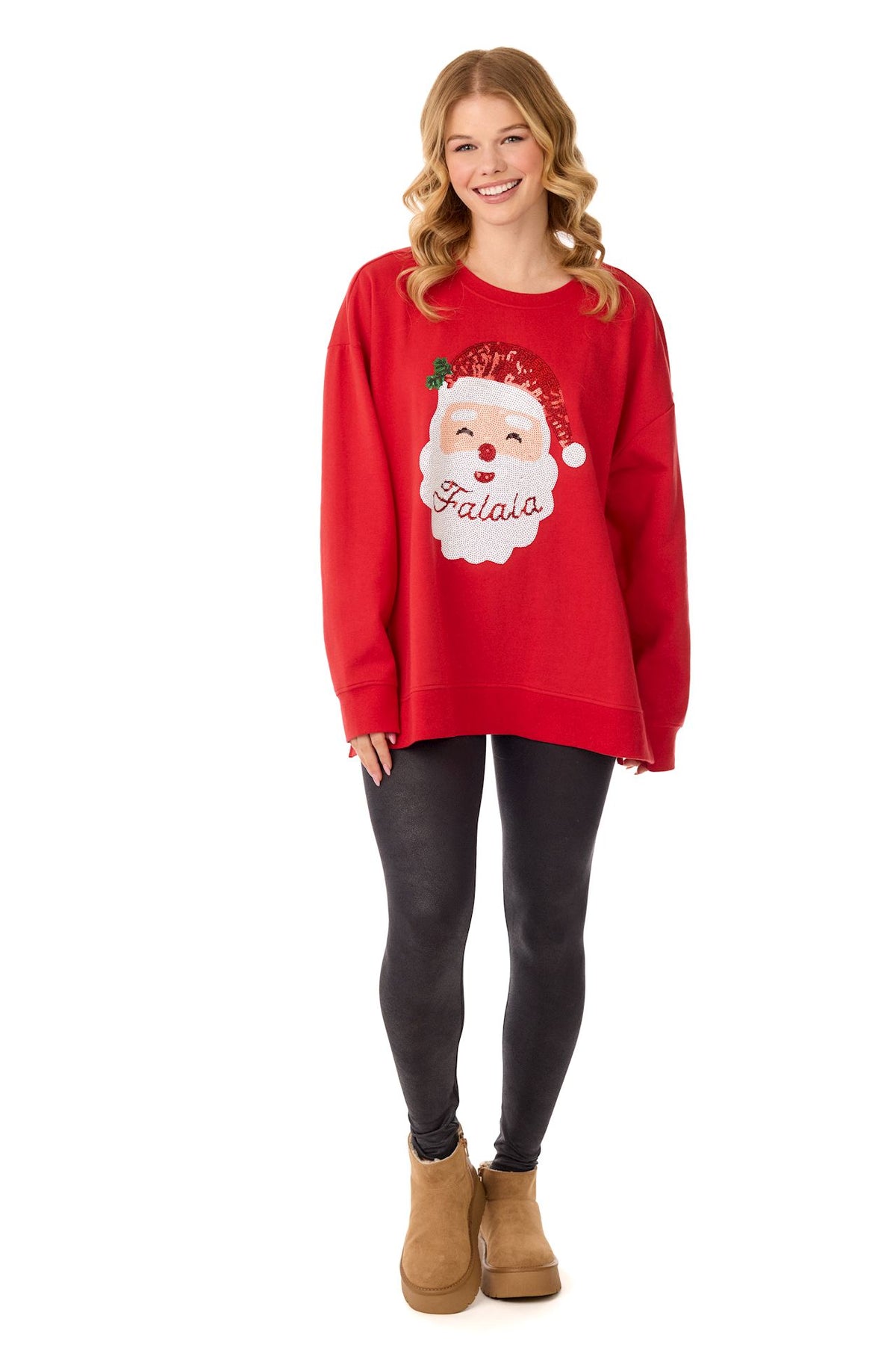 Santa Sparkle Sweatshirt