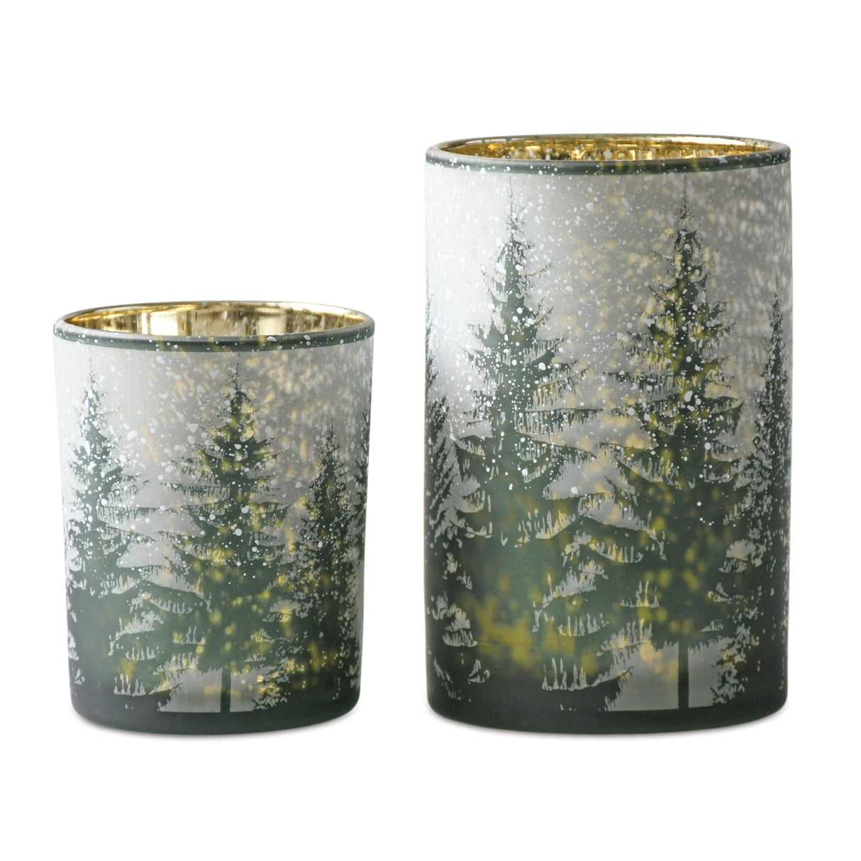Candle Holder 5"H, 7"H Glass *