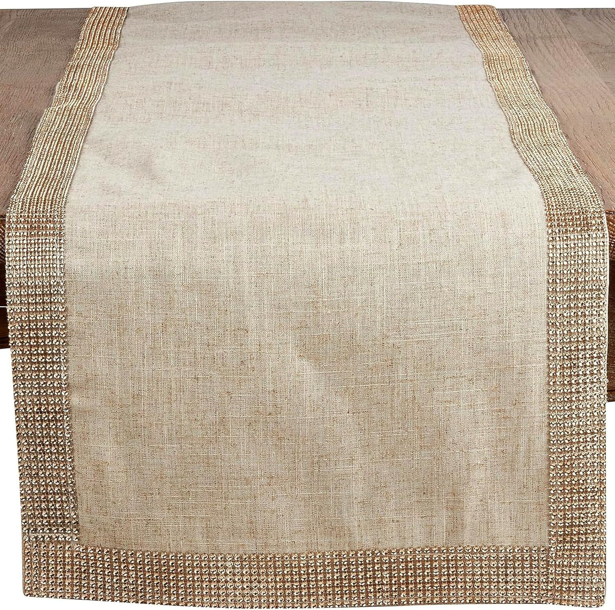 72" Studded Runner - Champagne