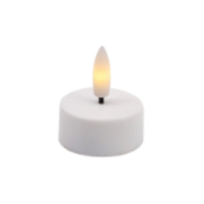 Fia Wick Tea Light - White 1.5"H