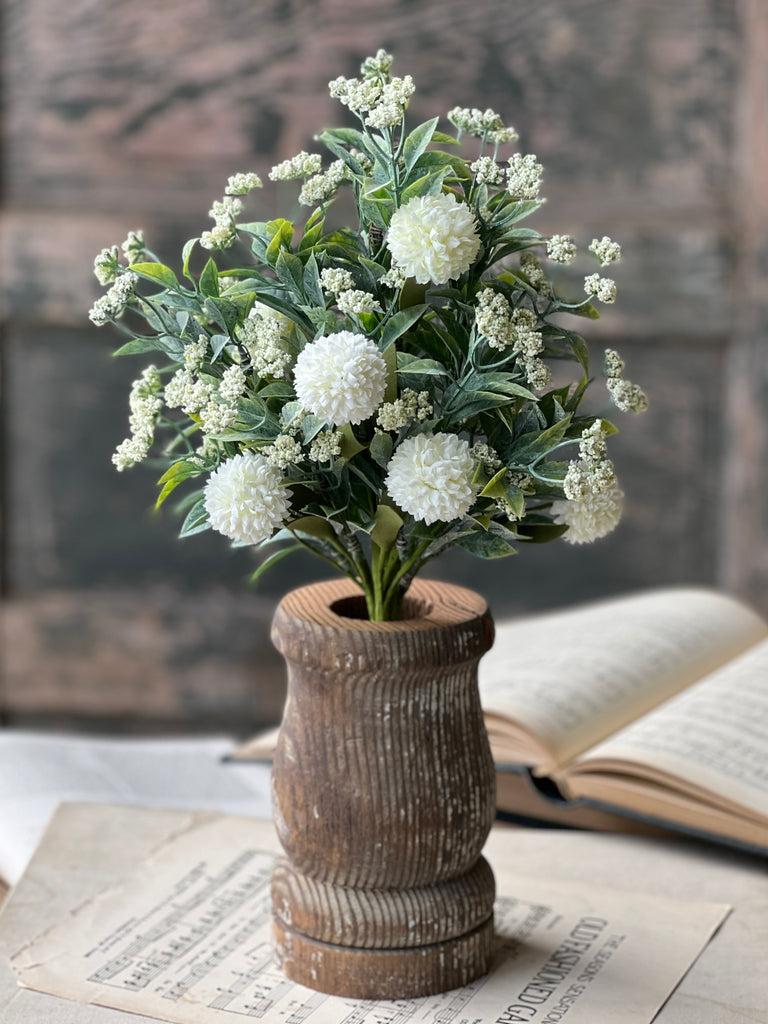 17" Wicklow Blooms Bush | Cream