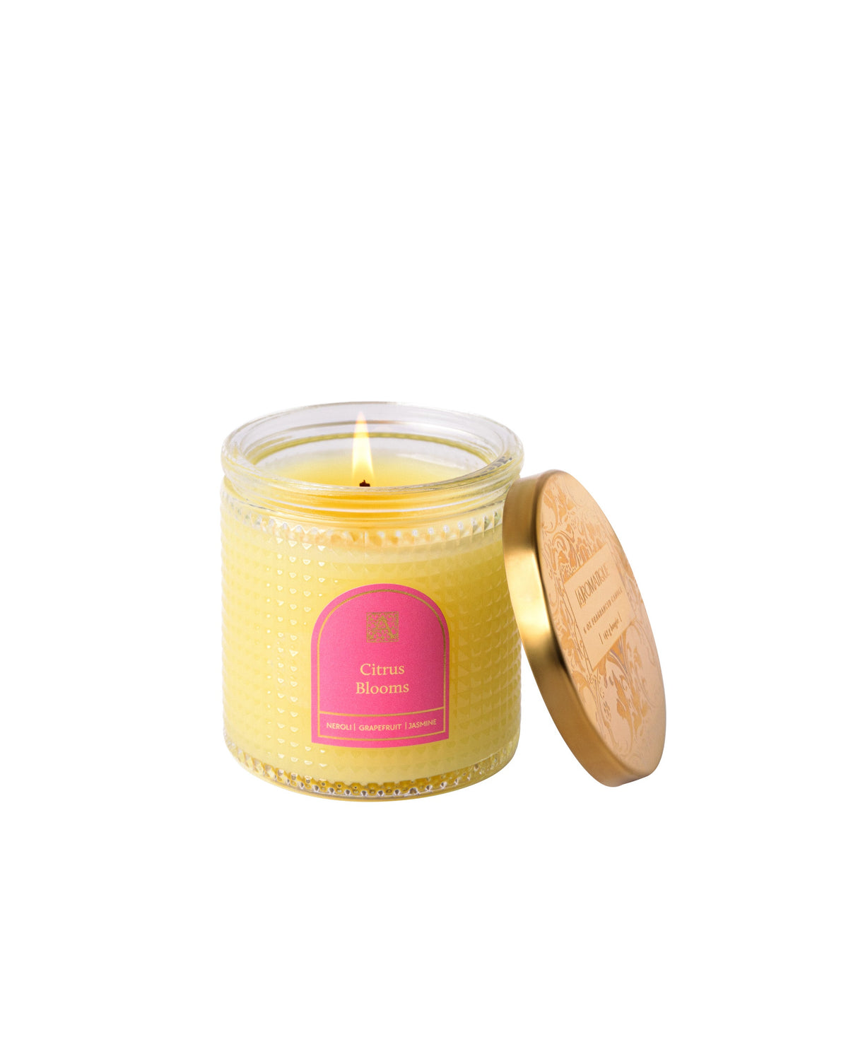 Citrus Blooms - 6oz - Textured Candle
