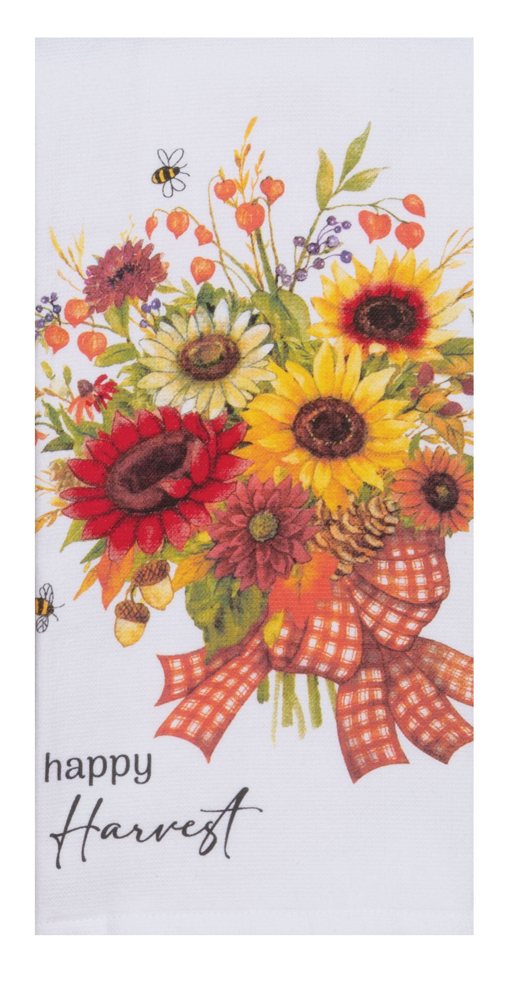 Harvest Sunflower Happy Harvest Dual Purpose Towel