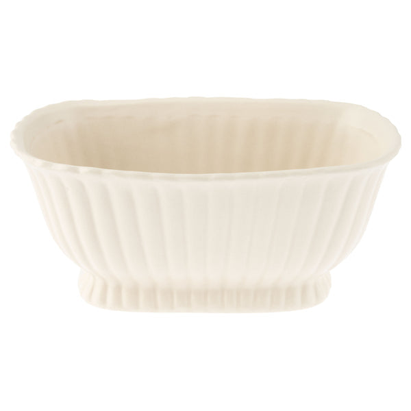 Fluted Oval Pot