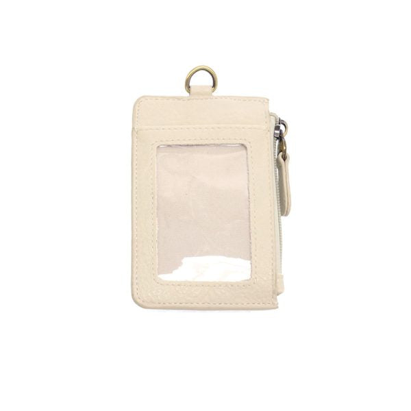 Ivory Dolly Small Card Wallet with Keyring