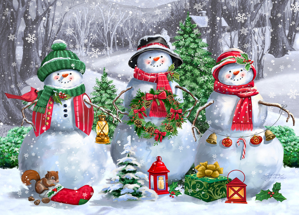 Snow Friends Christmas Cards