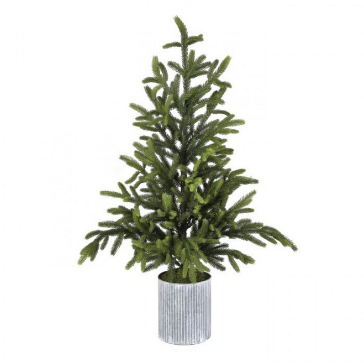 48" POTTED NAT. TOUCH NORWAY SPRUCE TREE - GREEN