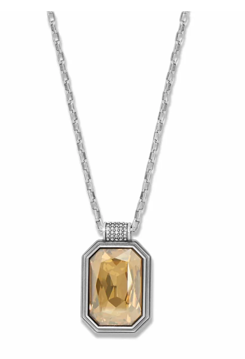 Meridian Aurora 67 Necklace - Silver-Golden Shade
