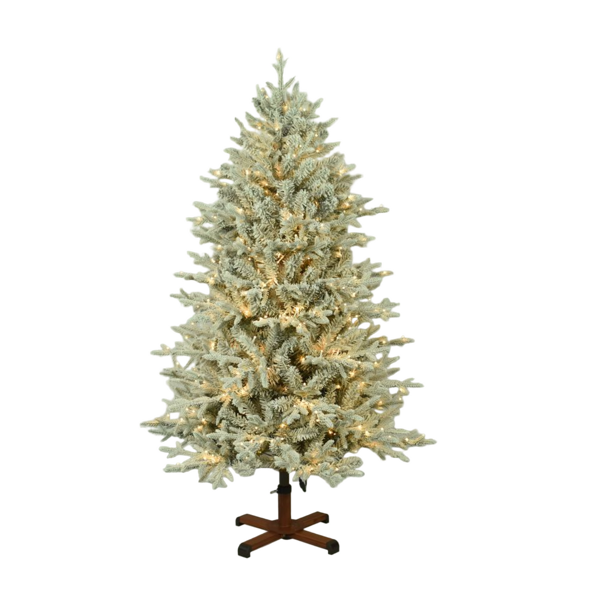 5" Nordic Flocked Fir