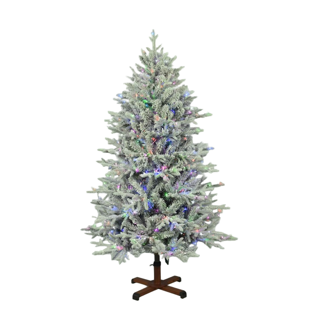 5" Nordic Flocked Fir