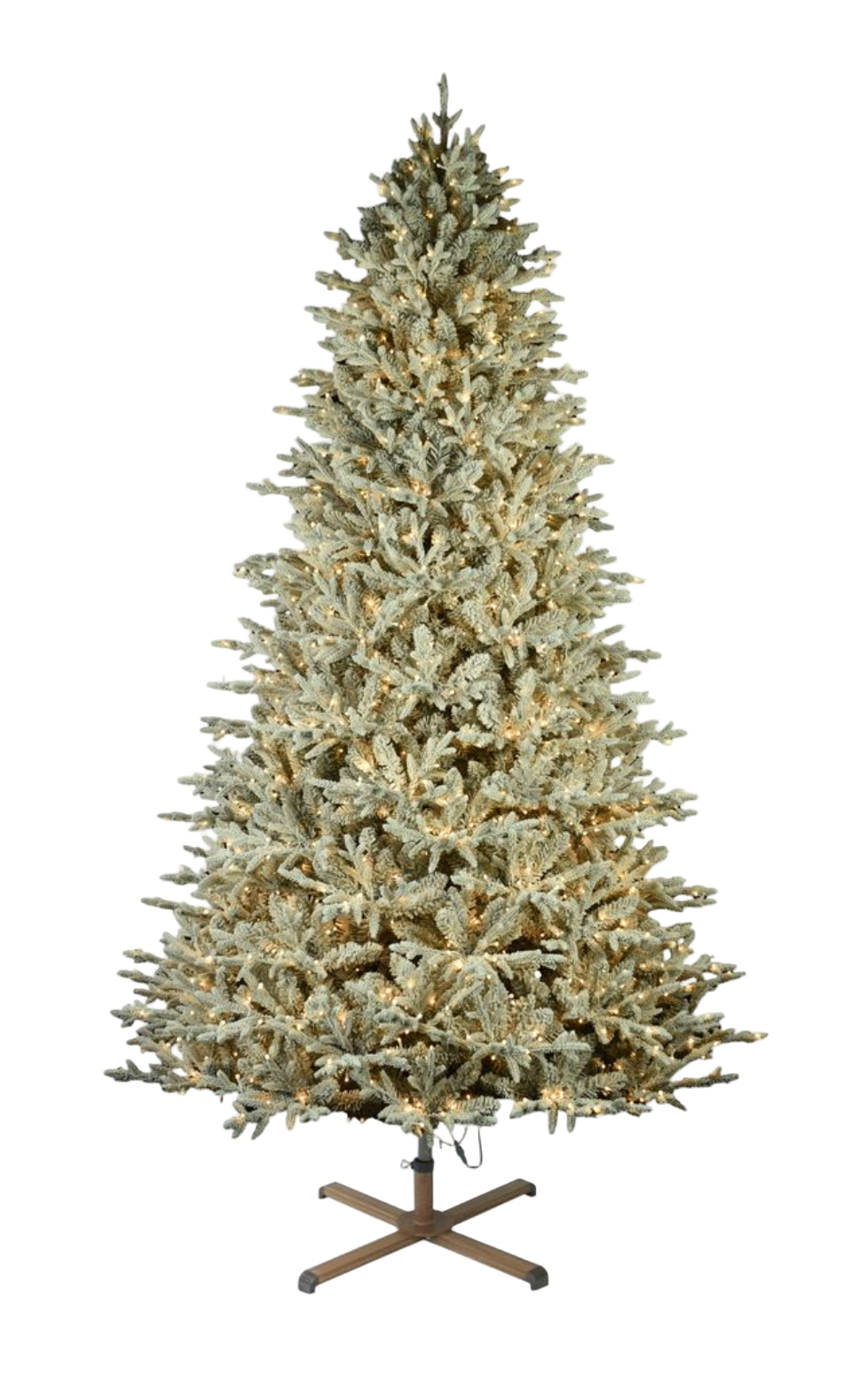 9" Nordic Flocked Fir