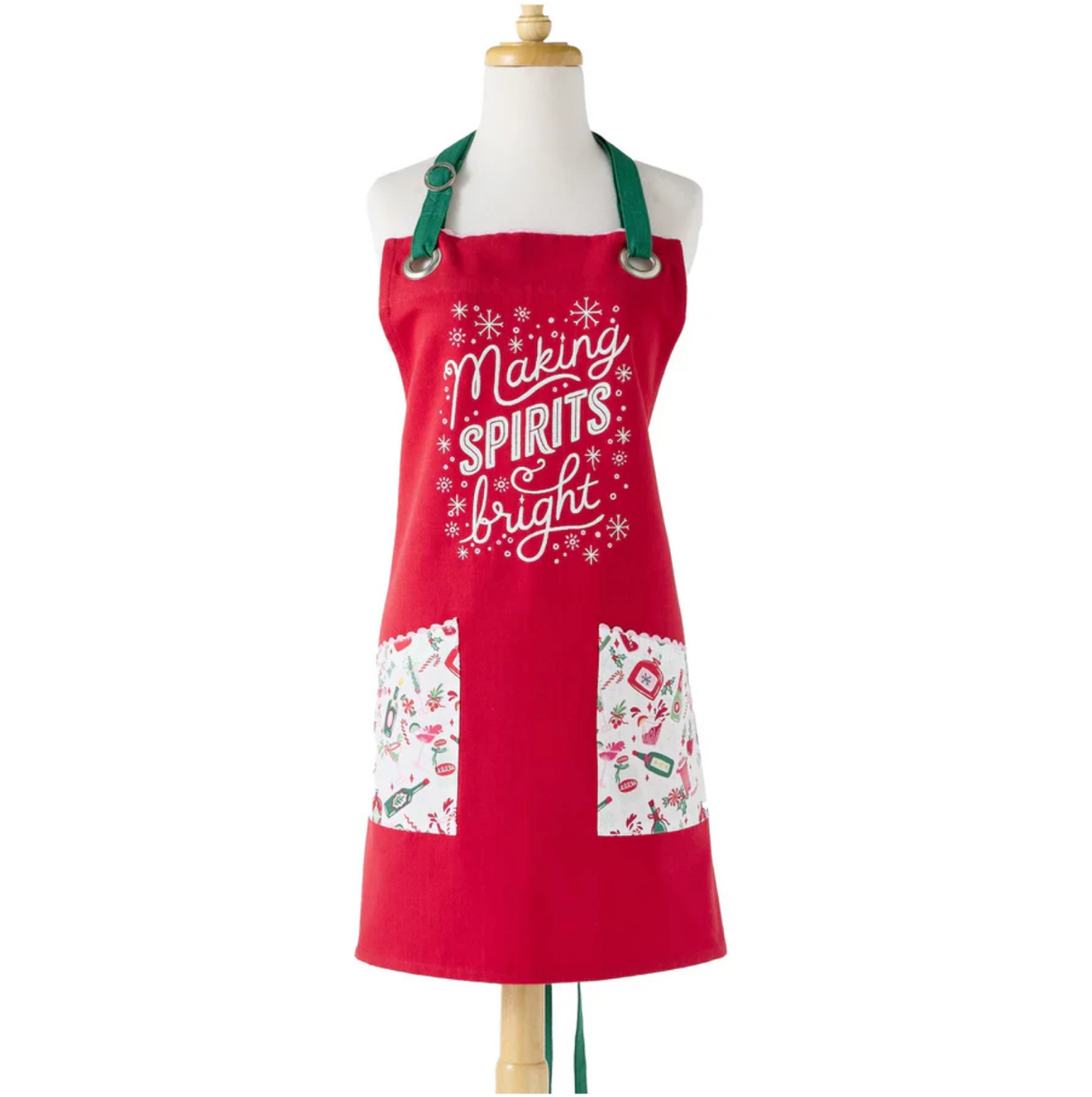 Spirits Bright Embellished Apron