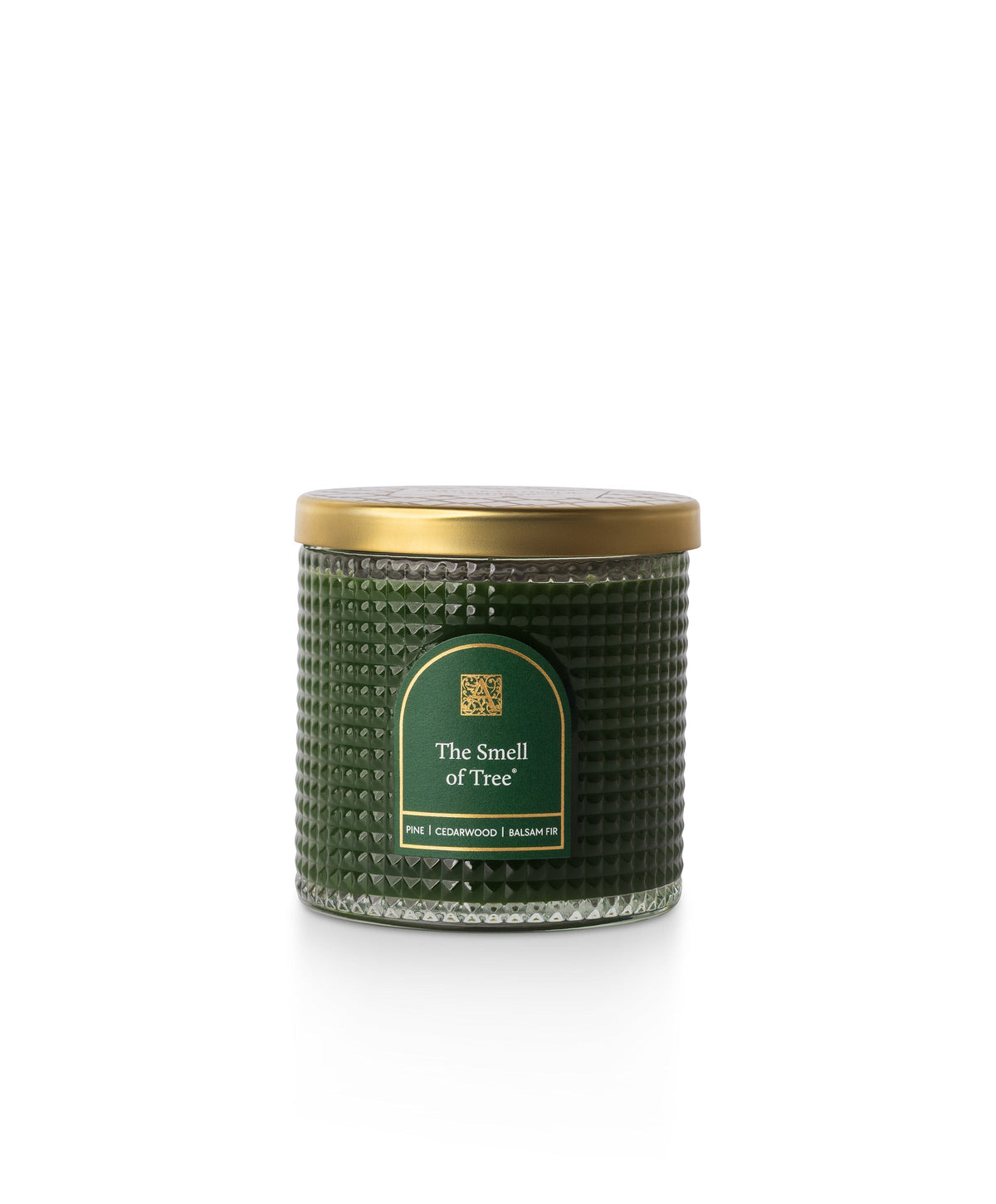 The Smell of the Tree 6oz Textured Glass Candle