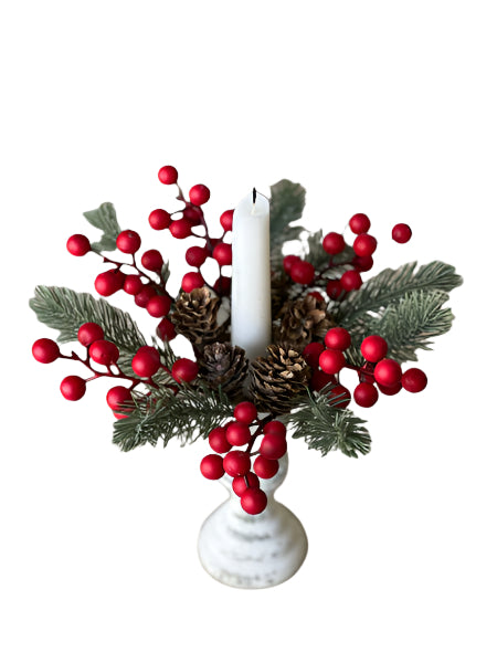 2" Tundra Berry Candle Ring