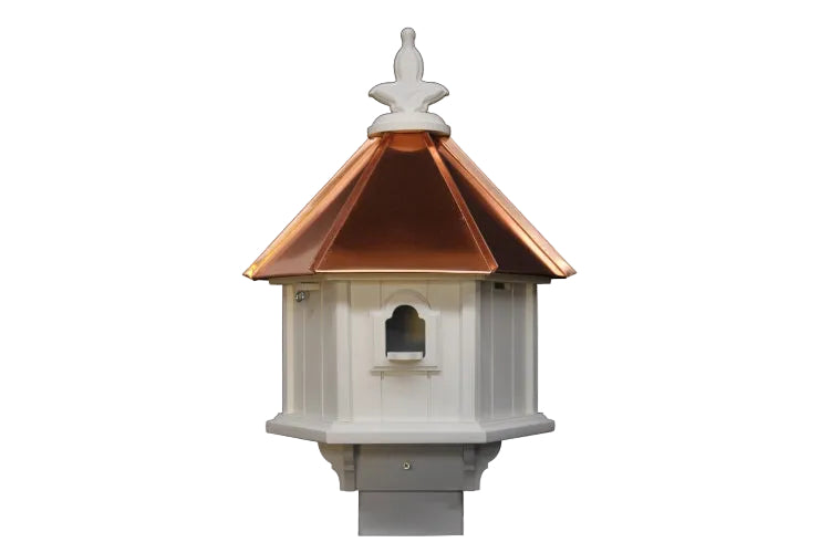 Hexagon Birdfeeder with Copper