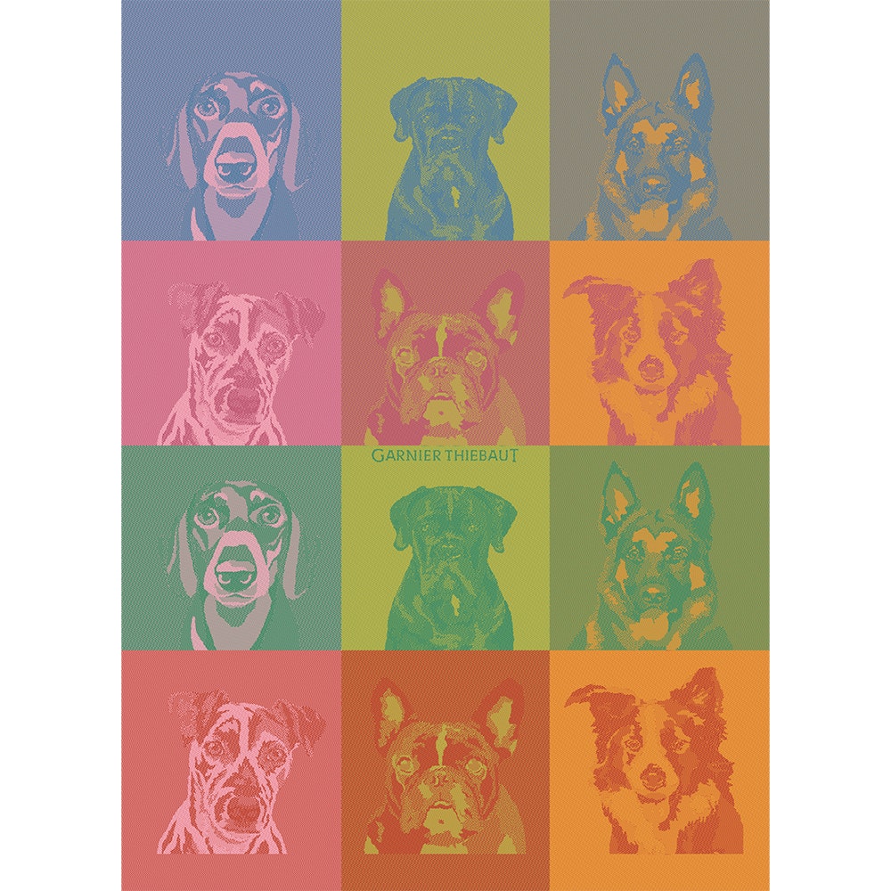 Chiens Pop Kitchen Towel 22"x30