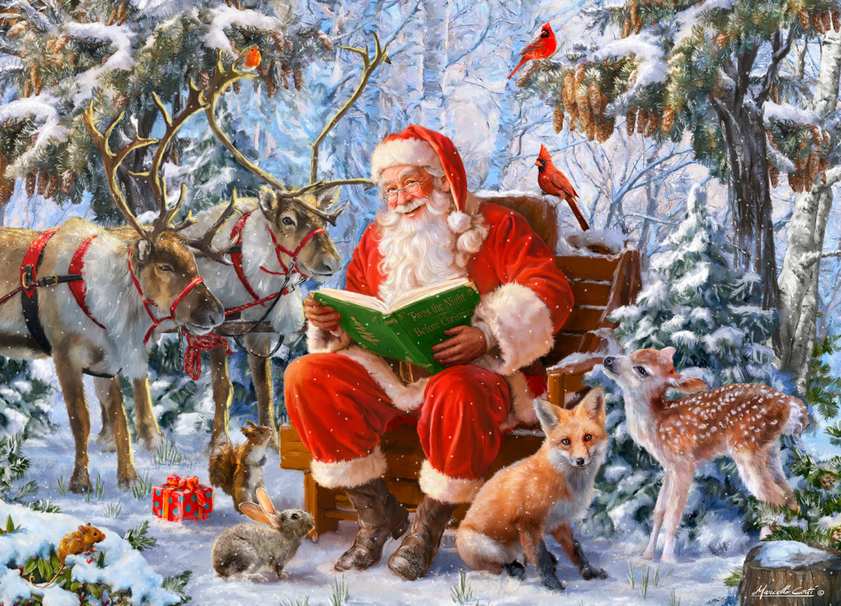 Santa's Forest Christmas Cards