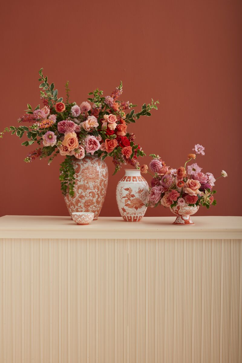 Elodie Compote Coral 8"x 5.75"