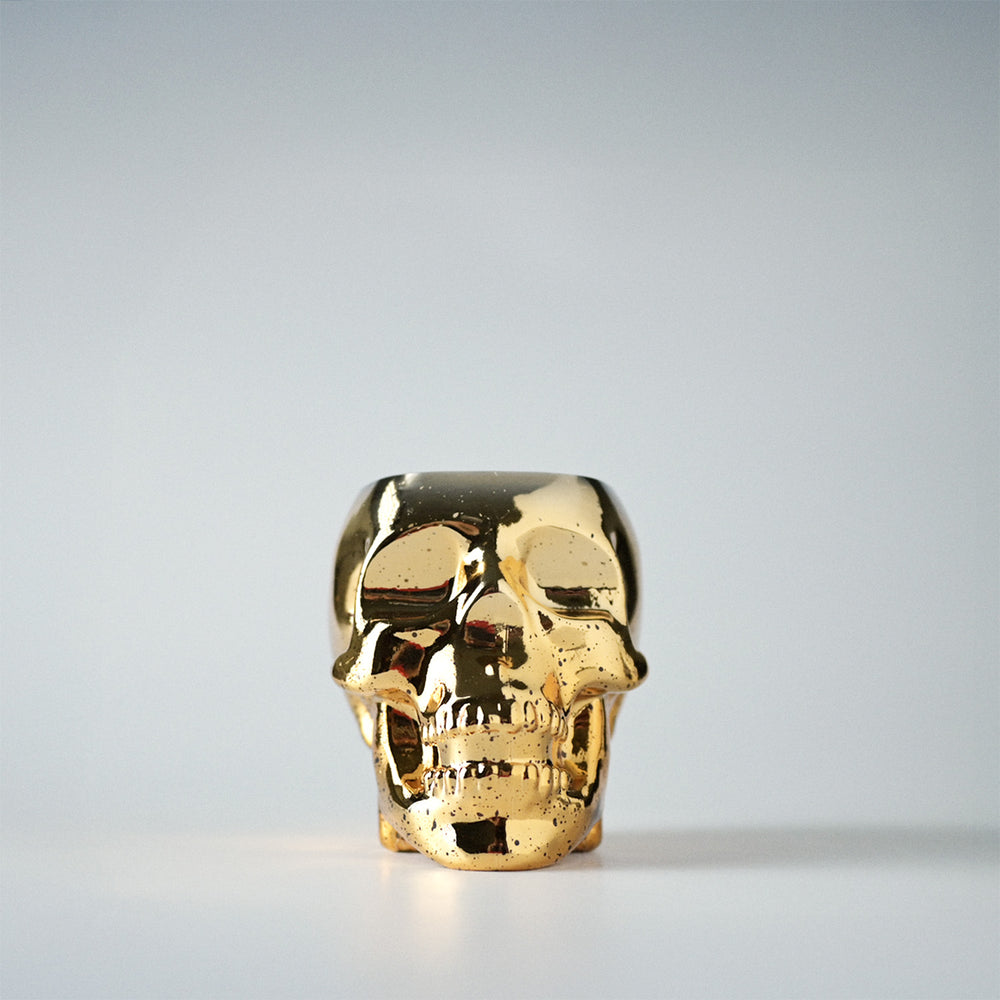 Milkhouse 9 oz. Skull Candle - Haunted Hallows