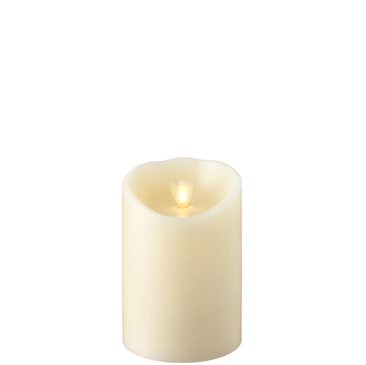 4" x 5.5" Ivory Pillar Candle
