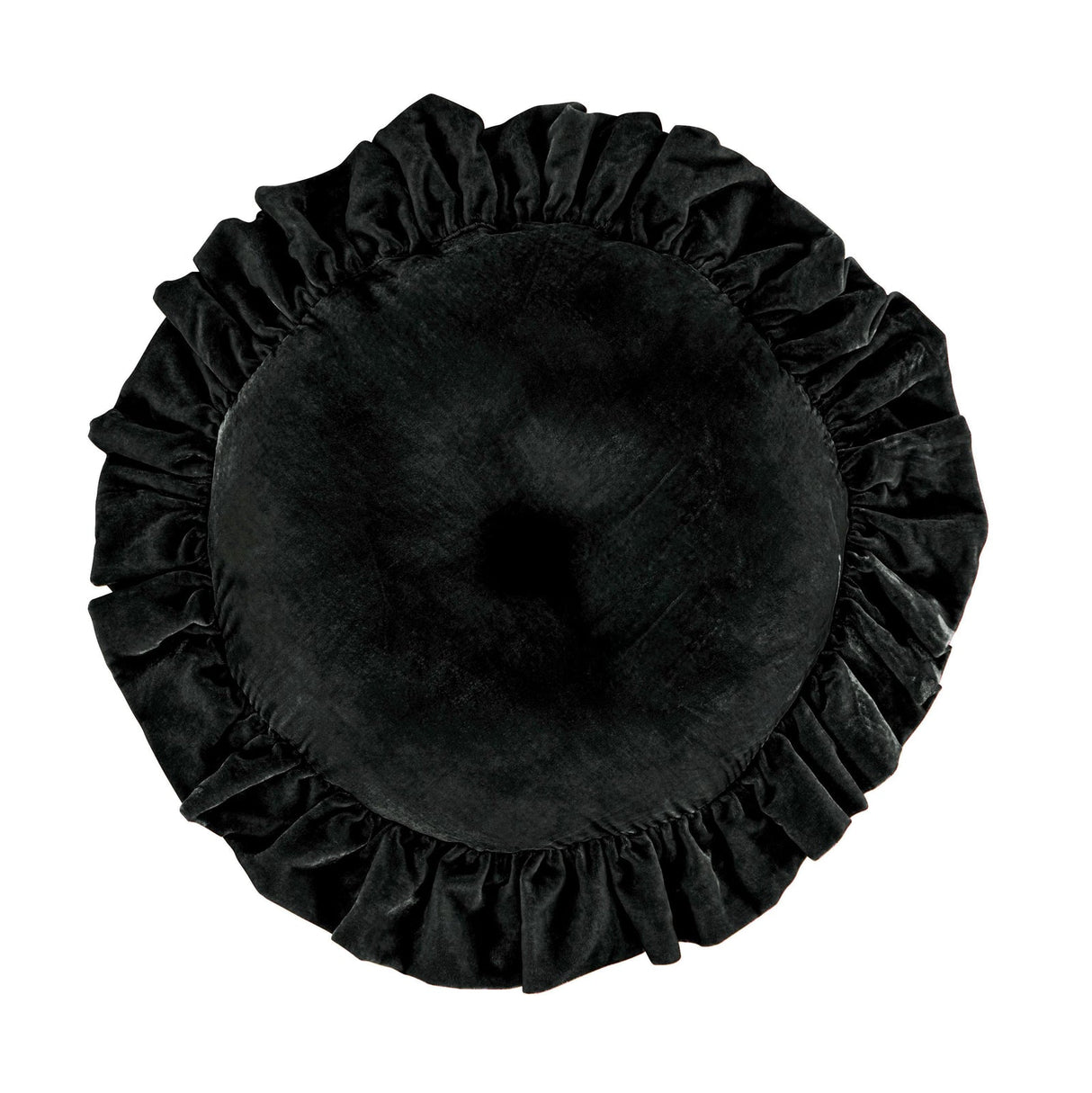 18" Stella Silk Pillow in Black