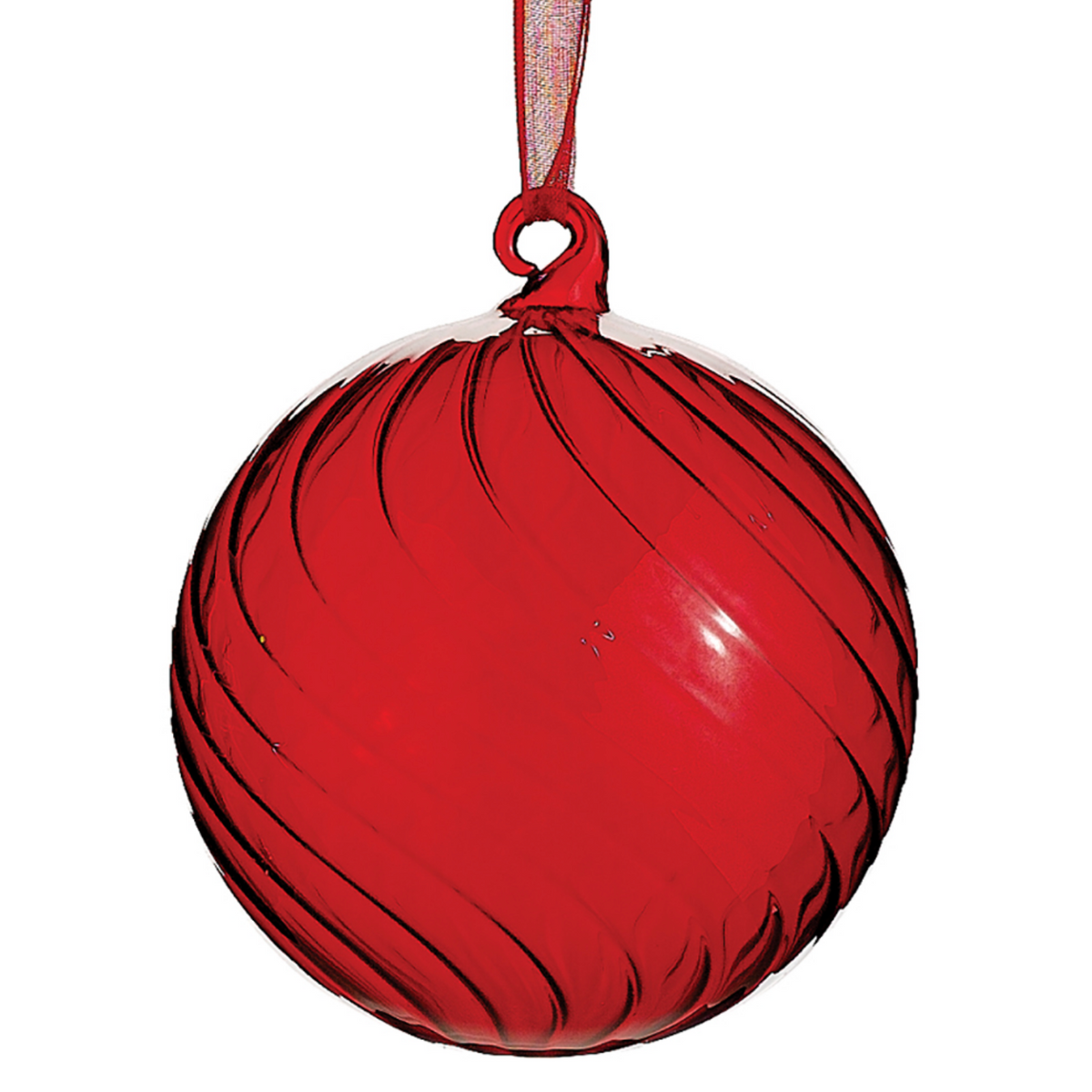 4"Glass Ball Ornament Re