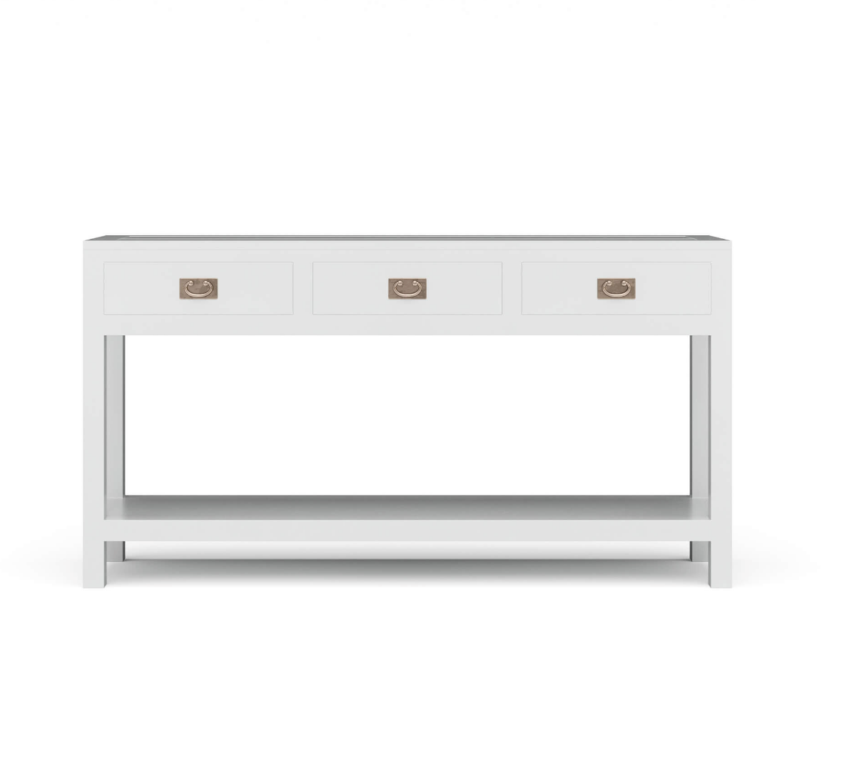 Kagu Narrow Cabinet in True White