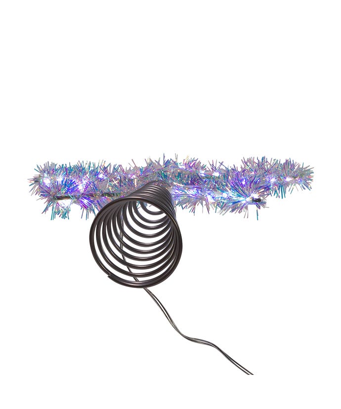 12.2" Tinsel LED Tree Star Topper *