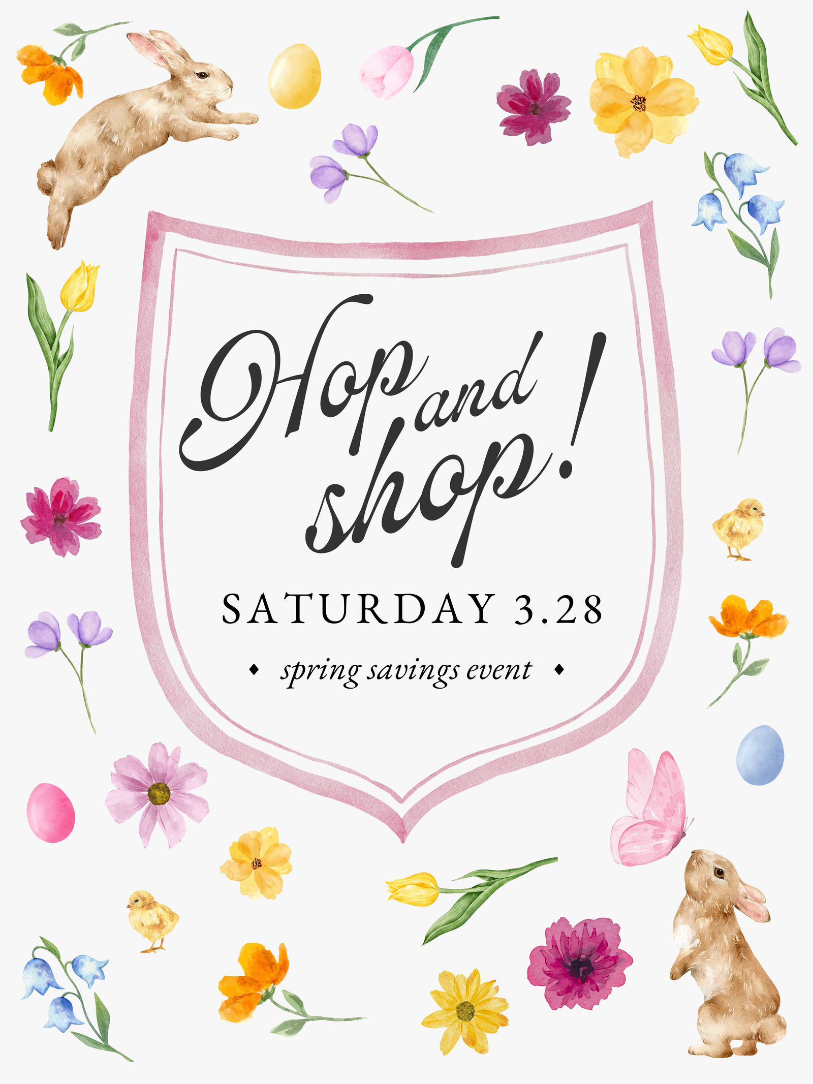 Hop n Shop! March 28