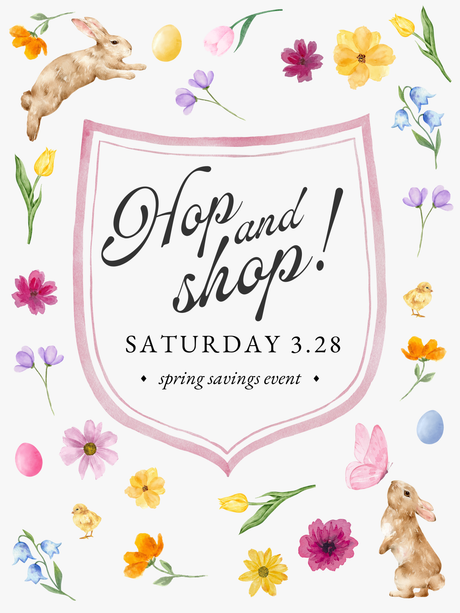 Hop n Shop! March 28